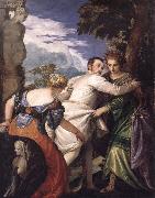Paolo Veronese Allegory of Vice and Virtue oil